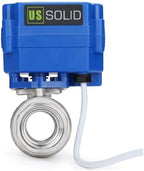 U.S. Solid Motorized Ball Valve- 3/4" NSF Certified 304SS Ball Valve with Full Port, 9-24V AC/DC and 2 Wire Auto Return Setup - Image 2