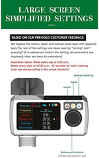 Automatic Solar Sprinkler Timer with Rain Detection for Garden Irrigation - IP68 Solar Hose Timer for Balcony and Courtyard - Image 5