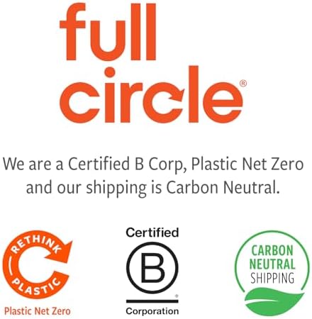 Full Circle Bottle Service-Refillable Glass Spray Bottle-Versatile Stream & Mist Options,Bamboo with Protective Silicone Boot-Ideal for Non-Toxic Cleaning Solutions & Plant Care,16oz Gray,3 Pack - Image 6