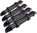Raindrip 312050B Drip Irrigation Fittings Single Barbed Coupling Connectors, 1/4-Inch, 50 Per Bag, for Trees, Shrubs, Gardens, Black (Pack of 4) by Raindrip
