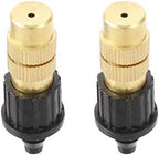 Garden Sprinkler 20Pcs Garden Adjustable Brass Atomizing Nozzle 4/7mm Hose Interface Barbed Misting Nozzles Watering Cooling Disinfection Sprayer - Image 3
