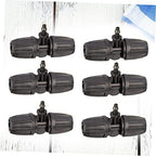 Veemoon 3/8 Barb Lock Hose Connector - 50Pcs Drip Irrigation Tubing Fittings for Efficient Watering - Image 4