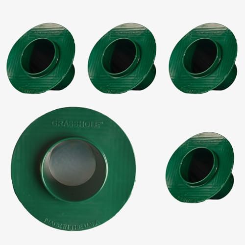 GRASSHOLE Sprinkler Head Guard Protector - Prevents Damage from Mowers & Trimmers - 5 Pack - Plastic - Image 2
