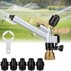 Maxcheck 1-1/2" Agriculture Farm Irrigation Sprinkler Spray Gun Heads by Maxcheck