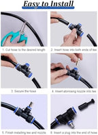 Outdoor Misting System Kit for Dust Suppression - Complete with Hose & Nozzles for Effective Cooling, Humidity Control, and Dust Control in Patios, Gardens, and Work Areas - Image 7