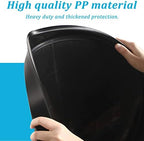 Eccliy 6 Pack Plastic Plant Saucer, Round, 23 Inch, Black - Image 3