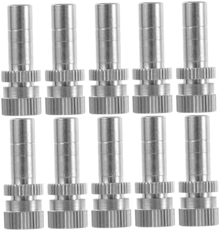 LIOOBO 5sets Sturdy Garden Water Hose Nozzles Low Pressure Watering Sprayer Atomizing Mist Nozzle for Outdoor Use 10pcs*5 - Image 4