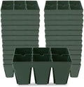 Epic Gardening 6-Cell Seed Starter Tray - 24 Trays - Sage Green by EpicGardening