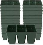 Epic Gardening 6-Cell Seed Starter Tray - 24 Trays - Sage Green by EpicGardening