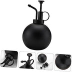 500ml Stainless Steel Watering Can for Plants and Flowers, Black - Image 4