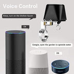 Smart WiFi Water Valve, APP Remote Control, Compatible with Alexa and Google Assistant, iOS/Android Apps, for Kitchen Gas Shutoff Valve, Farm Irrigation - Image 4