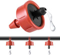 300pcs 1 GPH Pressure Compensating Drippers for Drip Irrigation by NRWRTY