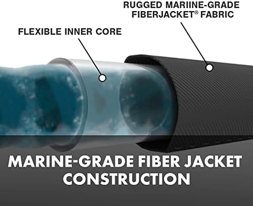 Aqua Joe AJFJH100-58-PRO FiberJacket Non-Expanding Kink-Free Garden, RV, Marine and Camper Hose, Ultra-Lightweight, Drinking Water Safe, 100-Foot x 5/8-Inch - Image 5