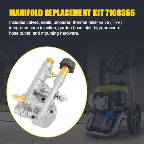 7108366 Pressure Washer Pump Manifold - Image 3