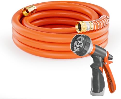 SPECILITE Garden Water Hose 25 ft x 3/4" for yard, Heavy Duty & Flexible by SPECILITE