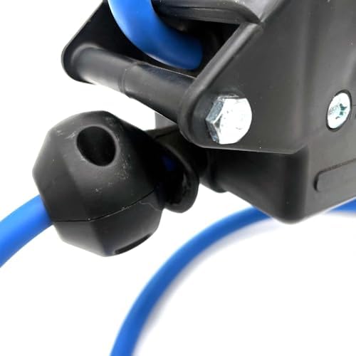 20ft. 12/3 SJEOOW Cable, Outdoor/Watertight, Extreme Cold Weather Retractable Extension Cord Reel – 20 ft with 20A Resettable Breaker, 180° Swivel Mount, Retractable to -60°F. - Image 5