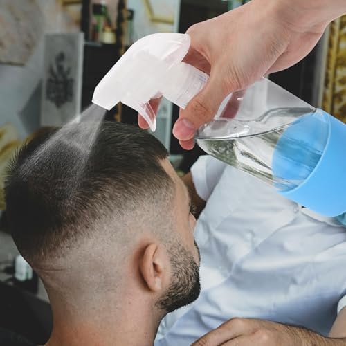 500ml Bottle with Sleeve Spray Glass Silicone 2pcs for Salon Daily Use - Image 7
