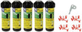 K Rain K1 1/2" Smart Set Rotor 4" Pop-Up| 15' - 30' Spray Distance, 40° - 360° Arc Spray Pattern | Includes Install Kit (5 Pack) by K-Rain