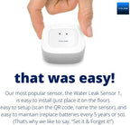 YoLink LoRa Smart Water Leak Protection System, Including 3/4" Commercial Grade Smart Motorized Stainless Steel Valve, (3) Water Leak Sensors, Hub: Up to 1/4-Mile Range, IFTTT, Alexa, Home Assistant - Image 4