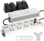 Ultrasonic Mist Fogger Maker 10 Heads, Mist Maker Fogger 7000ml/H by Toriexon
