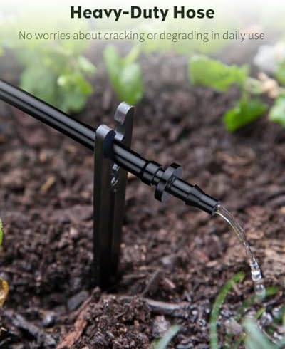 Pawfly 500 ft. 1/4" Drip Irrigation Tubing, Blank Distribution PVC Tubing for Drip Irrigation System, Drip Irrigation Hose Roll for Garden Watering System - Image 6