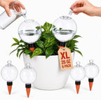 26 oz Extra Large Self Watering Globes, Top Fill, 6 Pack by Unknown