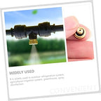 Sosoport 48pcs Low Pressure Brass Nozzle for Garden Spraying Atomizing Spray Head for Irrigation Misting Systems and Outdoor Cooling - Image 6