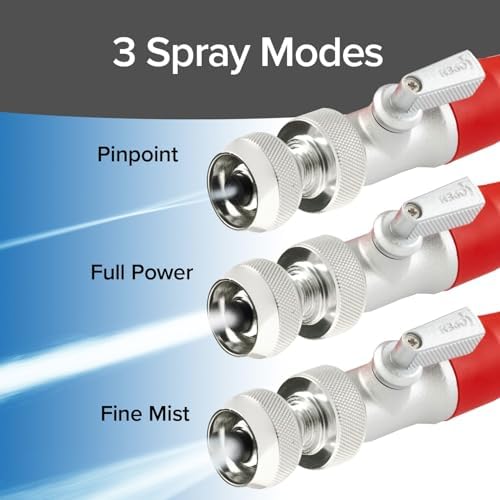 Pocket Hose 100 FT Silver Bullet 2.0 Expandable Garden Hose w/Turbo Shot Nozzle, AS SEEN ON TV, Lead-Free, Solid Aluminum Connectors, Easy On/Off Valve, Kink-Free, Leak-Proof (Pack of 2) - Image 6