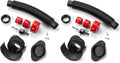 Rain Barrel Diverter Kit for 2x3" Downspout - Rain Water Diverter Connector System Fits Rectangular Downspouts, Converts Plastics Barrel into Rain Barrel (Pack of 2) by XCWT