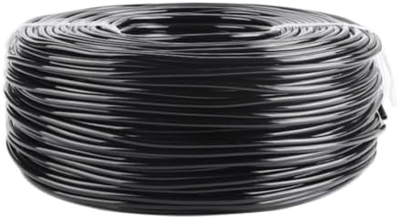 4/7mm Garden Watering Hose 1/4'' PVC Water Tubing Garden Auto Drip Irrigation Pipe, for Plant Watering and Misting Cooling(80m) - Image 6