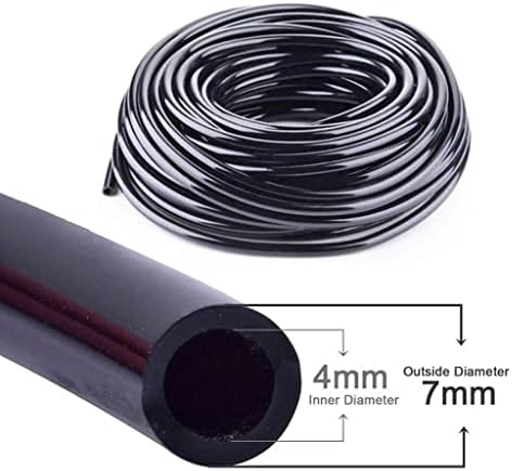 Micro Irrigation Hose, PVC Garden Water Hose 4/7mm 1/4in Micro Drip Irrigation Tubing Quick Connector 10-50m(25m 82.02ft) - Image 3