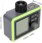 banapoy Sprinkler Timer 2 Zone Rain Sensor Auto Shutoff Programmable - Image 5