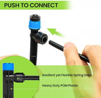 Bonviee Drip Irrigation System Kit for Garden Watering, 230FT Quick Connect - Image 4