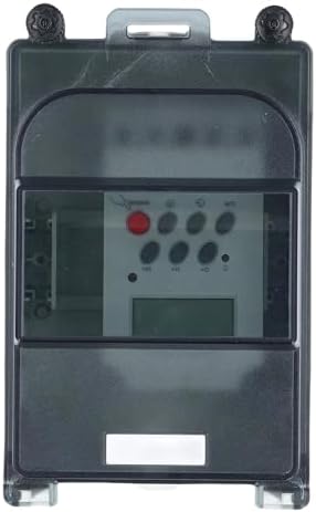Hyuduo Pool Pump Timer, Outdoor Digital Timer Box with Built in Battery for 3 Years, 7 Day 28 On Off Programmable Switch for Pool Pump, Water Heater, SPA, Outdoor Lights - Image 4