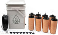 Thirsty Earth: CottaCup Automatic Olla Watering System for Your Garden (8 Cup Kit) by Unknown