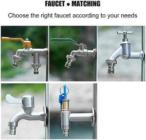 Generic Stainless Steel Garden Water Column with Faucet for Washing and Watering, Outdoor Water Tap Anti-Freezing Fountain and Hose Stand, 20.5×86CM - Image 6