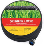 Garden Soaker Hose Kit 100ft 1/2" Short Rubber Drip Hoses Soaking by Unknown