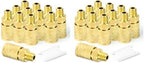 GASHER 12PCS 1/4-Inch Male Industrial Coupler,1/4 Inch NPT Male Threads Size, Quick Connect Air Coupler (Pack of 2) by GASHER