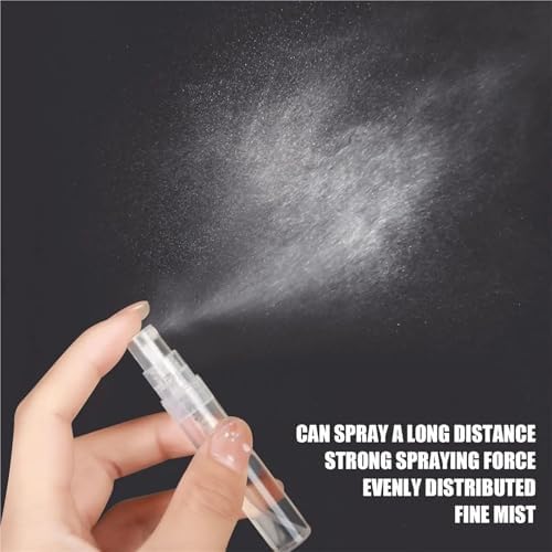50Pcs Clear Mini Perfume Glass Bottles Empty 5ml 10ml Sample Vials for Travel - Image 3