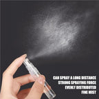 50Pcs Clear Mini Perfume Glass Bottles Empty 5ml 10ml Sample Vials for Travel - Image 3