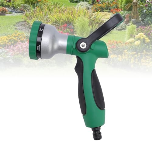 Naroote Heavy Duty Garden Hose Nozzle Sprayer with 6 Spray Modes & Metal Build for Watering Plants Washing Cars Outdoor Use - Image 7