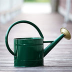 1.3 Gallon Jade Green Metal Watering Can, Removable Spout - Image 5
