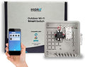 Migro WiFi Pool Pump Timer, Water Heater Timer, Outdoor Switch Timer for Pool Pump Outlet Box, Wireless 50A Resistive 240 Volt Timer 40A 5HP Pump Control, Compatible with Smart Phone. by Migro