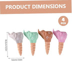 Self Watering Spikes 4-Pack Adorable Elephant Terracotta Watering Spikes for Indoor Plants Automatic Plant Waterer - Image 2