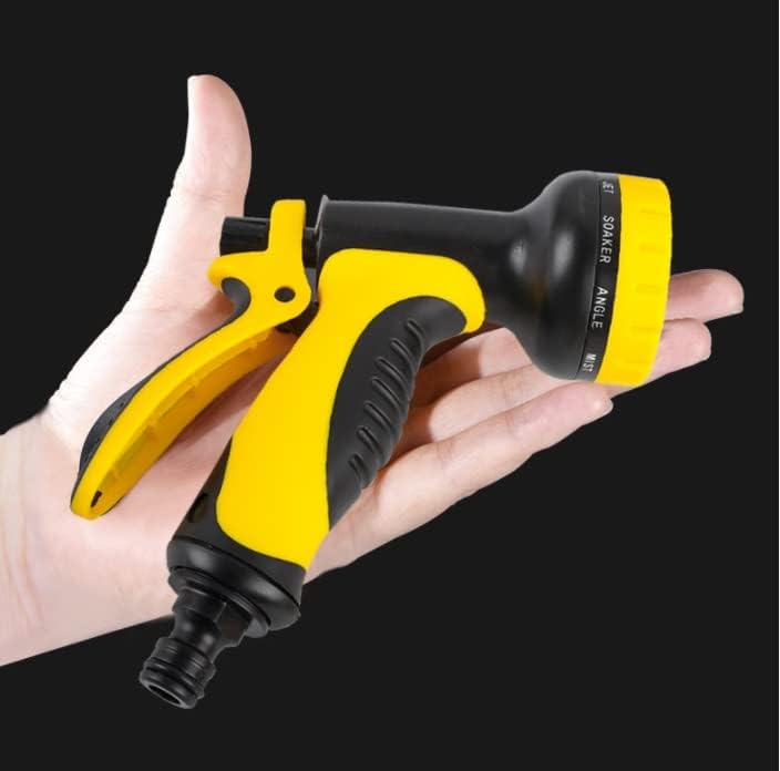 Garden Hose Nozzle, Heavy Duty Metal Water Hose Nozzle with 10 Adjustable Spray Patterns, High Pressure Hand Sprayer for Watering Plants & Lawns, Washing Cars & Pets - Image 7