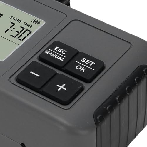 Sprinkler Timer,Smart Programmable Digital Garden Hose Water Drip Irrigation with Rain Delay Manual Watering System - Image 7
