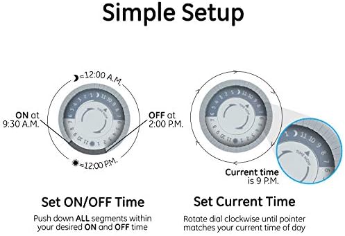 GE Mechanical Pool Timer Switch, 2HP 4A Load Capacity, Metal Box - Image 5