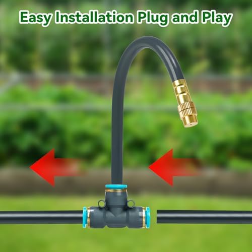 360°Adjustable Drip Irrigation System,100FT Irrigation System for Garden - Image 6