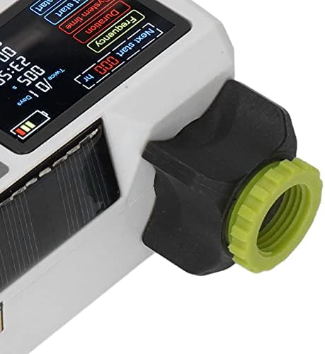 Solar Irrigation Timer, Digital Automatic Water Hose Timer for Garden | Rugged IP68 Weatherproof Build, Gold Plated Rain Detection , Solar Powered NiMH Battery Lasts Years, Drip Micro Spray - Image 2