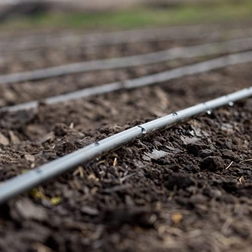 One Stop Outdoor USA Made - 1/4-Inch x Irrigation/Hydroponics Dripline with 6-Inch Emitter Spacing (Brown) (500' Foot Roll) - Image 5